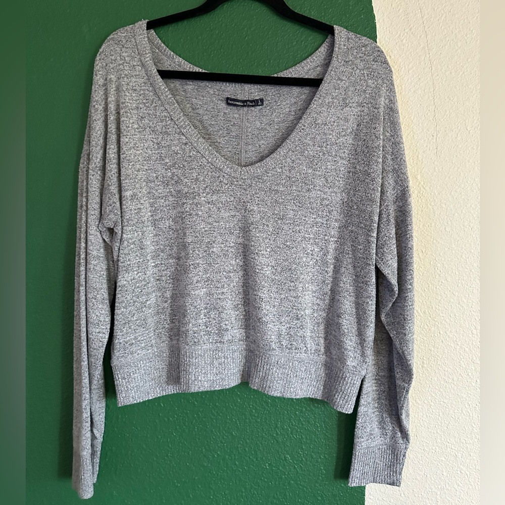 A&F Crop Sweater